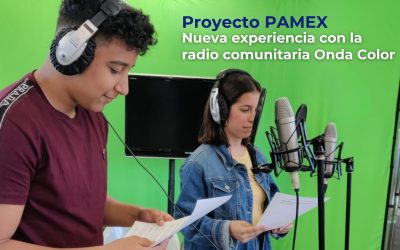 El PAMEX suma otra experiencia en la radio comunitaria Onda Color.