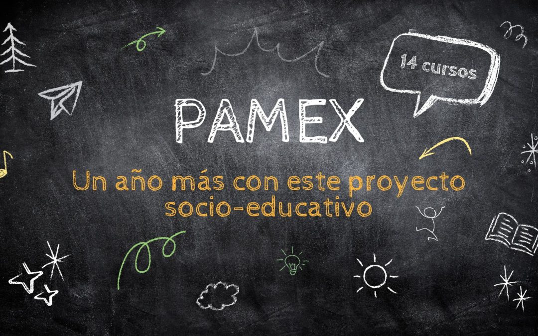 14 años de intervención y compromiso con el Proyecto PAMEX para menores en expulsión